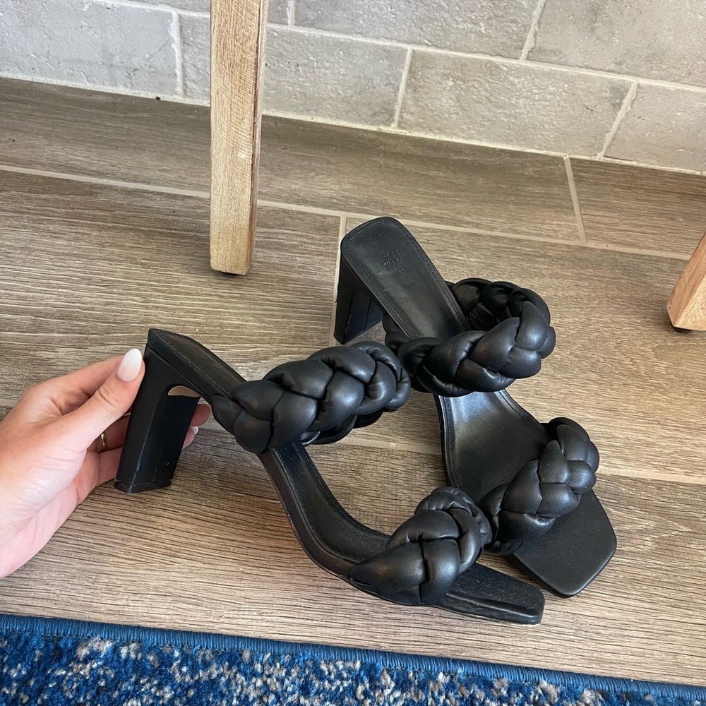 Black heels